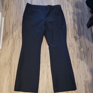 White House Black Market Black Flare Pants
